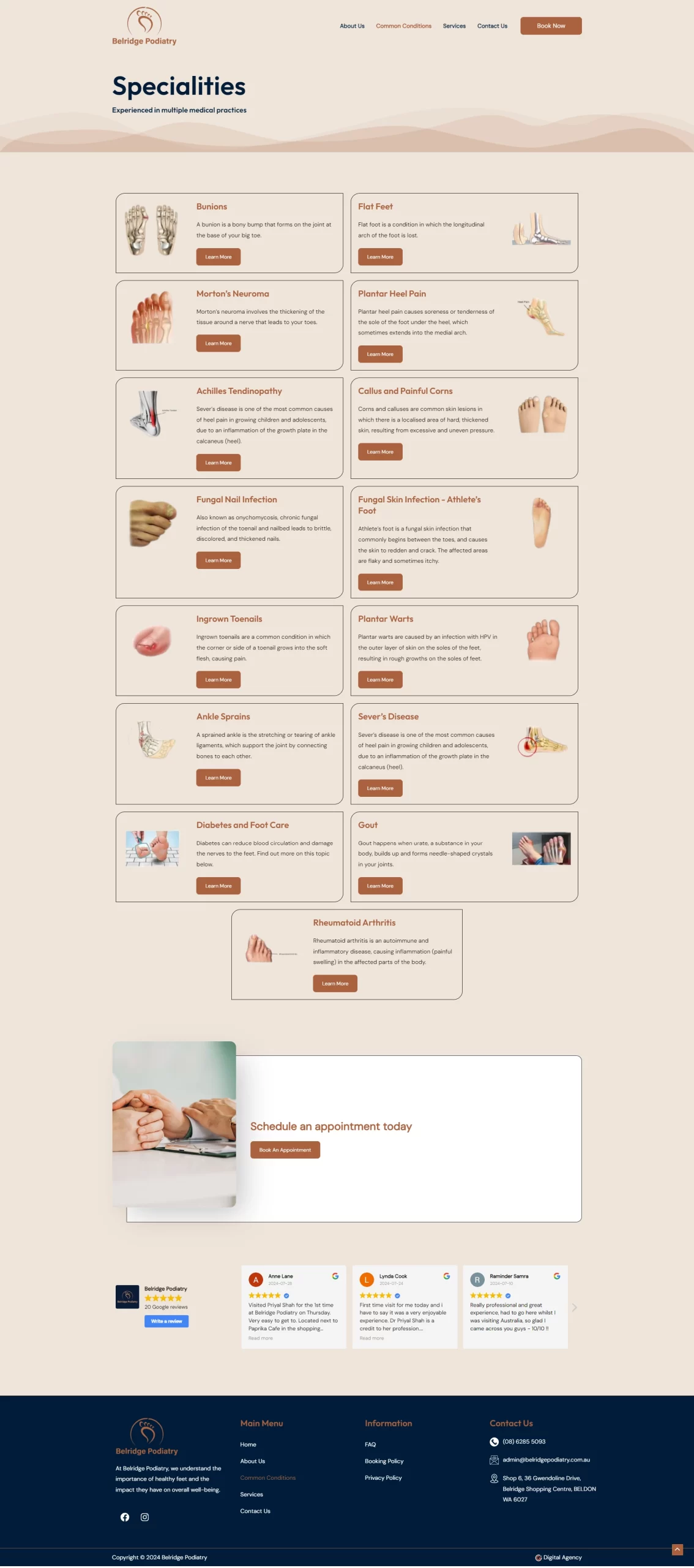 Common-Conditions-Belridge-Podiatry