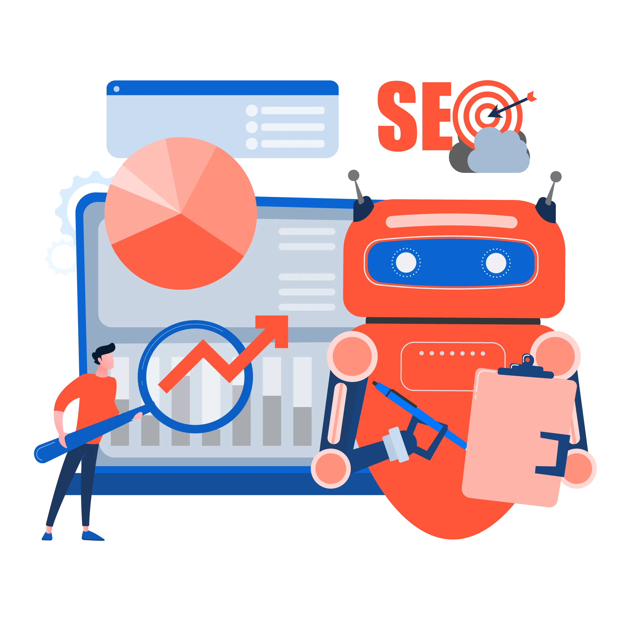 ai seo services with growth